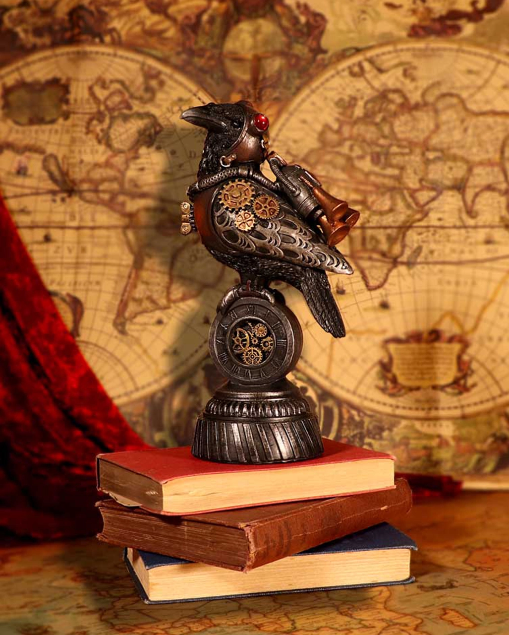 Rivet Raven Steampunk Figur 24cm 9 Rivet Raven Steampunk Figur 24cm – Bild 7
