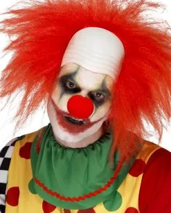 Clownsnase Schaumstoff -Outlet-Horror-Shop rote schaumstoff clownsnase clown nase zum anstecken faschingsnase karnevalsnase 13916 2