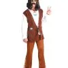 California Hippie Kostüm 2 California Hippie Kostüm -Outlet-Horror-Shop san francisco hippie kostuem flower power kostuem faschingskostuem 29072