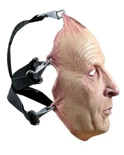 SAW Jigsaw Totenmaske -Outlet-Horror-Shop saw maske saw jigsaw maske john kramer maske saw jigsaw flesh mask 21883 03