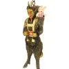 Scary Krampus Weihnachtskugel 10cm -Outlet-Horror-Shop scary krampus weihnachtskugel halloween und horror weihnachtsdeko krampus hanging ornament 54758