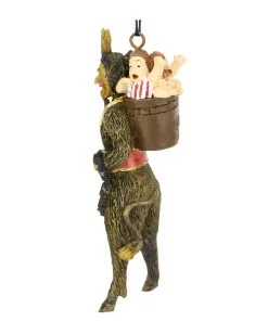 Scary Krampus Weihnachtskugel 10cm 8 Scary Krampus Weihnachtskugel 10cm -Outlet-Horror-Shop scary krampus weihnachtskugel halloween und horror weihnachtsdeko krampus hanging ornament 54758 4