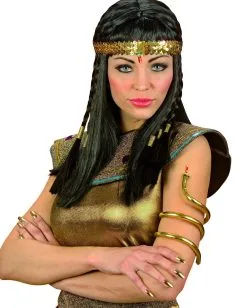 Schlangen Armreif -Outlet-Horror-Shop schlangen armreif karnevals schmuck kostuemzubehoer karnevalsaccessoire snake armband 18337 03