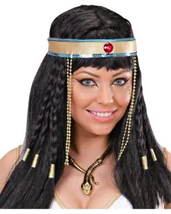 Schlangen Halskette -Outlet-Horror-Shop schlangen halskette kostuemschmuck aegyptischer halsschmuck cleopatra halskette 11890 3