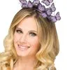 Schmetterlings Haarreifen Lila 2 Schmetterlings Haarreifen Lila -Outlet-Horror-Shop schmetterlings haarreifen lila butterfly kostuem zubehoer fuer fasching butterfly headband purple 31130