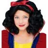 Schneewittchen Kinderperücke -Outlet-Horror-Shop schneewittchen kinderperuecke schneewittchen kinderperuecke peruecken haarteile maerchen maerchenfigur gebrueder grimm 8801294 2