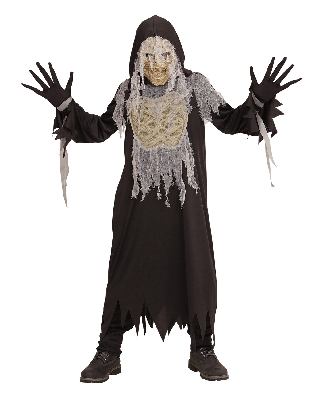 Schrecklicher Mumiengeist Kinderkostüm 2 Schrecklicher Mumiengeist Kinderkostüm