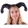 Schwarze Aries Cosplay Hörner 2 Schwarze Aries Cosplay Hörner -Outlet-Horror-Shop schwarze aries cosplay hoerner black aries cosplay horns kostuemzubehoer 50484 01