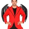 Schwarze Dämonenflügel -Outlet-Horror-Shop schwarze daemonenfluegel kostuemfluegel fuer halloween und fasching 54534 3