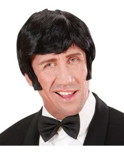 Schwarze Satin Fliege -Outlet-Horror-Shop schwarze fliege schwarze satin fliege black tie bow 20er jahre kostuemzubehoer 16135 03