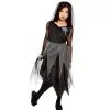 Düstere Friedhofsbraut Kinderkostüm 2 Düstere Friedhofsbraut Kinderkostüm -Outlet-Horror-Shop schwarze friedhofsbraut kinderkostuem mit schleier black graveyard bride with veil halloween kostuem 39629 1