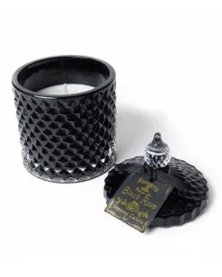 Schwarze Rose Gothic Duftkerze Im Vintage Glas Large 5 Schwarze Rose Gothic Duftkerze Im Vintage Glas Large -Outlet-Horror-Shop schwarze rose gothic duftkerze im vintage glas large gothic tischdeko halloween tischdeko 50867 02