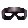Zorro Maske In Lederoptik -Outlet-Horror-Shop schwarze zorro maske caballero maske banditen maske venezianische augenmaske 15922 1