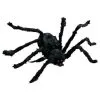Schwarze Halloween Spinne 116cm -Outlet-Horror-Shop schwarze spinne medium schwarze spinne halloween party dekoration 16697