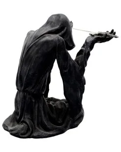 Schwarzer Grim Reaper Brieföffner -Outlet-Horror-Shop schwarzer grim reaper briefoeffner black grim reaper letter opener the evil subject letter opener 50810 05