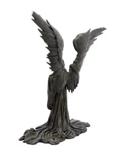 Schwarzer Schattenengel Figur -Outlet-Horror-Shop schwarzer schattenengel figur angel of death figurine gothic deko engel des todes figur 39269 03