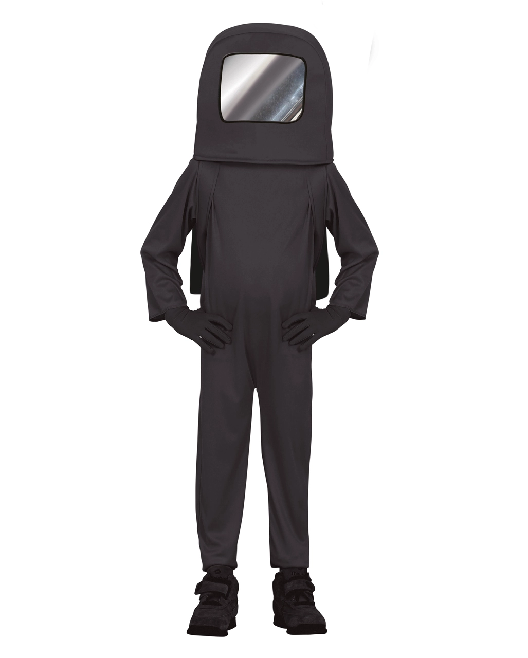 Schwarzer Videospiel Astronaut Kinderkostüm 3 Schwarzer Videospiel Astronaut Kinderkostüm