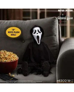 Scream Ghostface Puppe 45cm Roto Plush -Outlet-Horror-Shop scream ghostface puppe roto plush scream ghostface roto plush doll scream actionfigur 51991 03