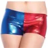 Sexy Harlekin Shorts -Outlet-Horror-Shop sexy harlekin shorts harley quinn kostuemhose fuer halloween harlequin short kostuem zubeheor 29152
