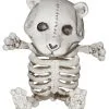 Skelett Bär Als Gerippe 18 Cm -Outlet-Horror-Shop skelett baer als gerippe skeleton baer halloween deko skelettfigur 39617 01
