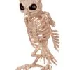 Eulen Skelett -Outlet-Horror-Shop skelett eule als halloween deko skeleton owl halloween tischdeko 39346 01