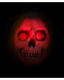 Skelettbraut Mit Leuchtendem Totenkopf 105cm -Outlet-Horror-Shop skelettbraut mit leuchtendem totenkopf skeleton bride with blinking skull halloween deko 51743 03