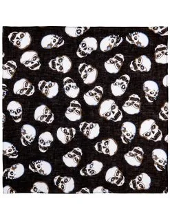 Skull Bandana Kopftuch -Outlet-Horror-Shop skull bandana kopftuch piratenkopftuch rocker kostuem zubehoer seeraeuber tuch 17215 007