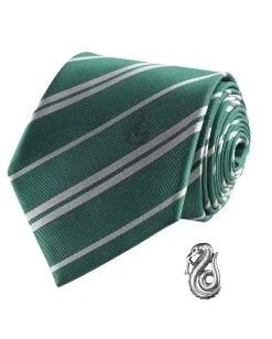 Harry Potter Slytherin Krawatte Mit Pin 9 Harry Potter Slytherin Krawatte Mit Pin -Outlet-Horror-Shop slytherin krawatte mit pin harry potter krawatte in geschenkbox slytherin fan artikel 29527 2