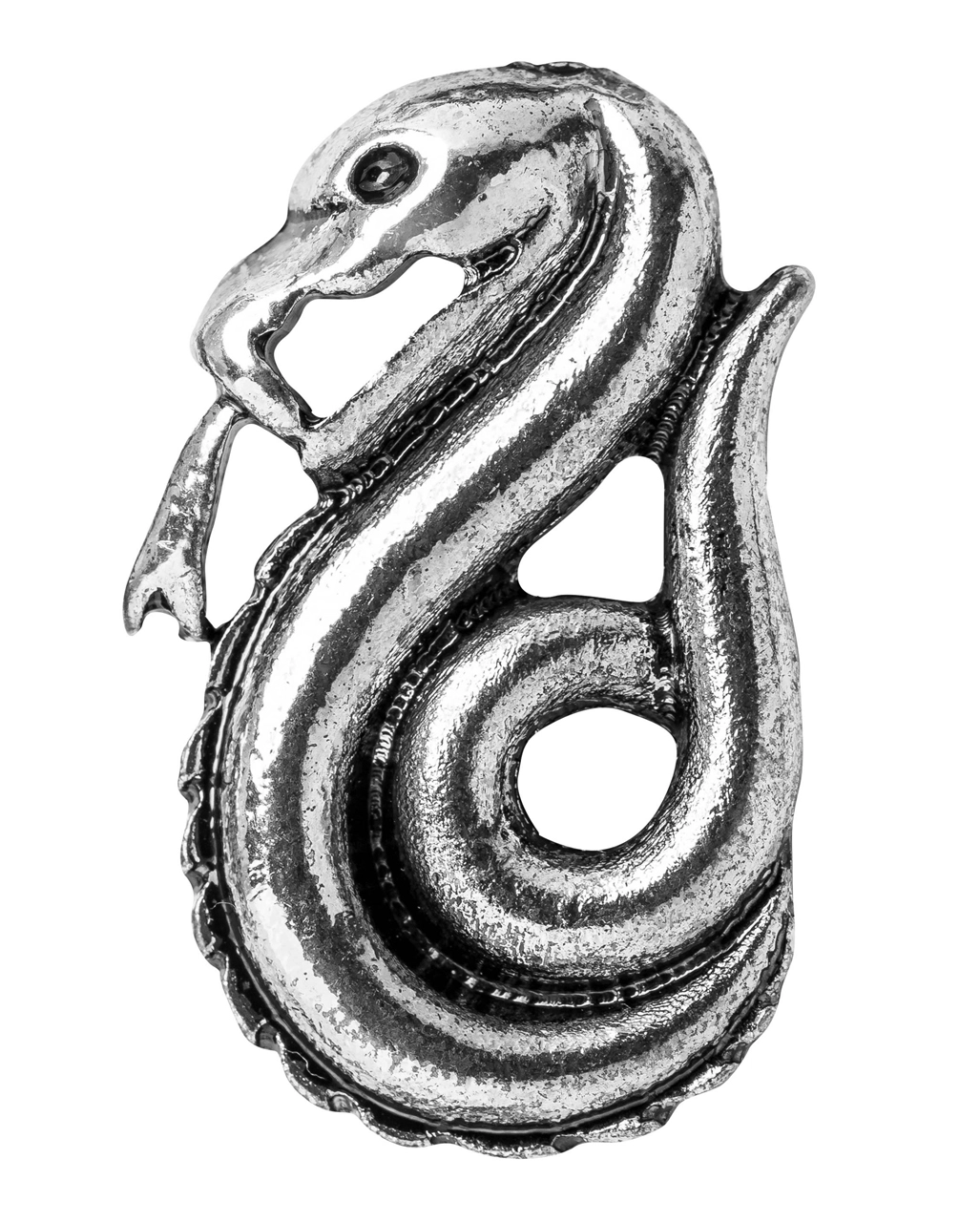 Harry Potter Slytherin Krawatte Mit Pin 6 Harry Potter Slytherin Krawatte Mit Pin – Bild 4