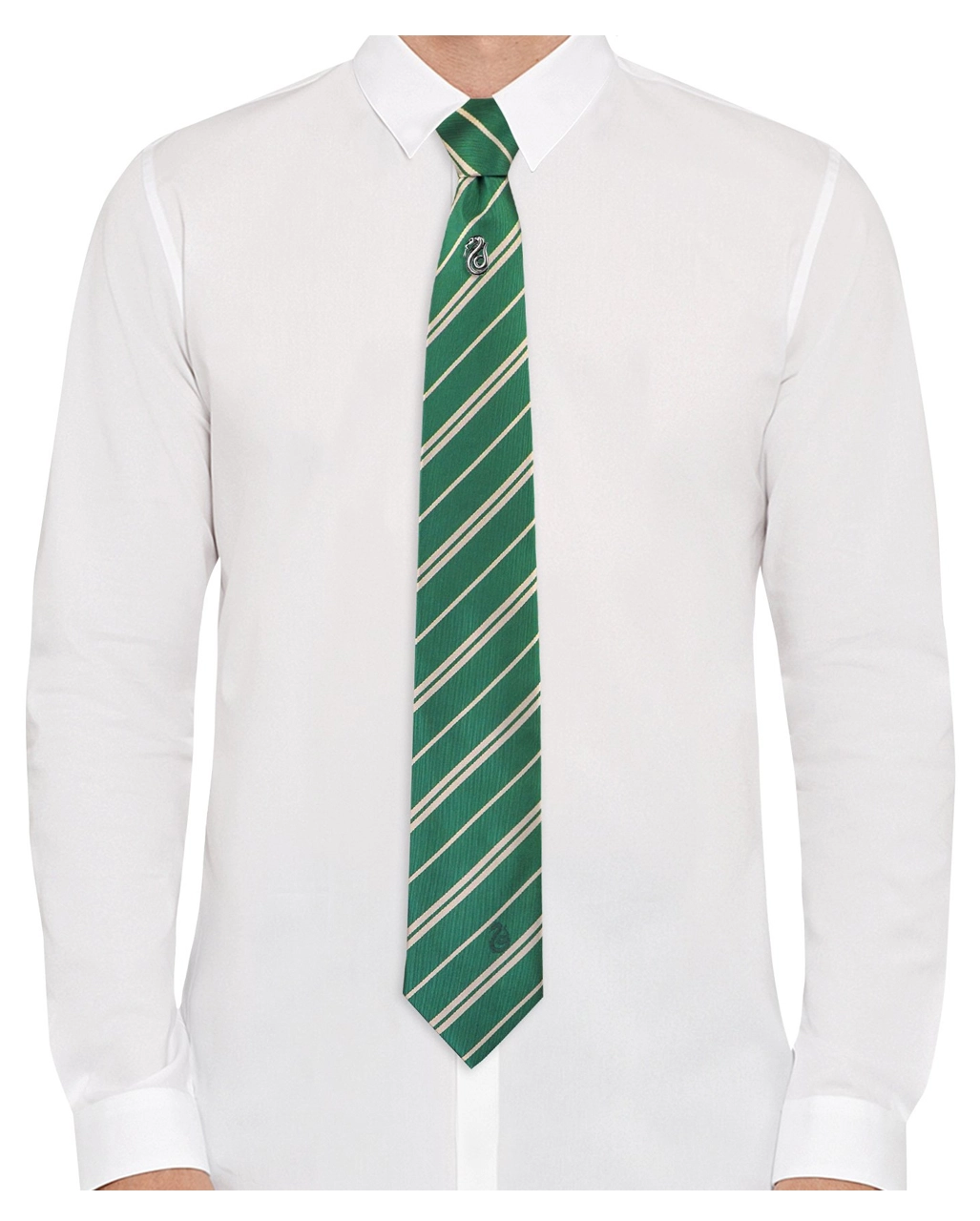Harry Potter Slytherin Krawatte Mit Pin 8 Harry Potter Slytherin Krawatte Mit Pin – Bild 6