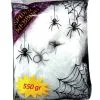 Spinnweben 550g Mit 4 Spinnen -Outlet-Horror-Shop spinnweben 550g mit 4 spinnen halloween spinnennetz spinnen dekoration spiderweb 28684 01