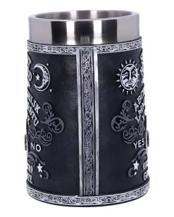 Spirit Board Bierkrug 9 Spirit Board Bierkrug -Outlet-Horror-Shop spirit board biekrug ouija board bierkrug spirit board tankard halloween tischdeko 51070 02