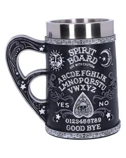 Spirit Board Bierkrug 10 Spirit Board Bierkrug -Outlet-Horror-Shop spirit board biekrug ouija board bierkrug spirit board tankard halloween tischdeko 51070 03