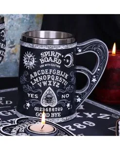Spirit Board Bierkrug 13 Spirit Board Bierkrug -Outlet-Horror-Shop spirit board biekrug ouija board bierkrug spirit board tankard halloween tischdeko 51070 06