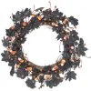 Spooky Candy Corn Halloween Türkranz 60cm 2 Spooky Candy Corn Halloween Türkranz 60cm -Outlet-Horror-Shop spooky candy corn halloween tuerkranz 60cm spooky candy corn halloween wreath tuerdeko halloween 54078