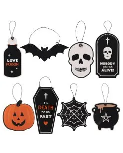 Spooky Halloween Mini Schild 5 Spooky Halloween Mini Schild -Outlet-Horror-Shop spooky halloween mini schild spooky halloween mini signs halloween deko 51661 02