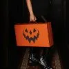 Spooky Pumpkin Vintage Koffer Orange 1 Spooky Pumpkin Vintage Koffer Orange -Outlet-Horror-Shop spooky pumpkin vintage koffer orange liverly ghosts haunted hallows vintage trunk halloween merchandise und geschenke 54188 4