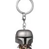 Star Wars The Mandalorian Schlüsselanhänger Funko Pocket POP! -Outlet-Horror-Shop star wars the mandalorian funko pcket pop schluesselanhaenger the mandalorian pocket pop keychain 50825
