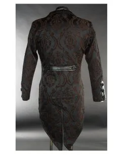 Steampunk Brokat Jacket Mit Schwalbenschwanz 6 Steampunk Brokat Jacket Mit Schwalbenschwanz -Outlet-Horror-Shop steampunk brokat jacket mit schwalbenschwanz steampunk brocade tailcoat 39123 02