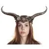 Steampunk Faun Hörner Haarreif Mit Spitze Gold