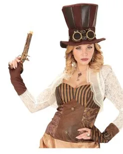 Steampunk Ohrringe Mit Flügeln -Outlet-Horror-Shop steampunk ohrringe mit fluegel steampunk kostuemschmuck steampunk earrings with wings 29384 3