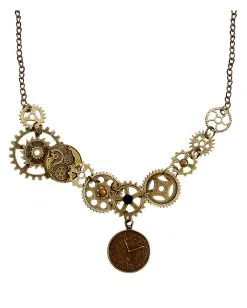Steampunk Zahnradkette Als Kostüm Accessoire