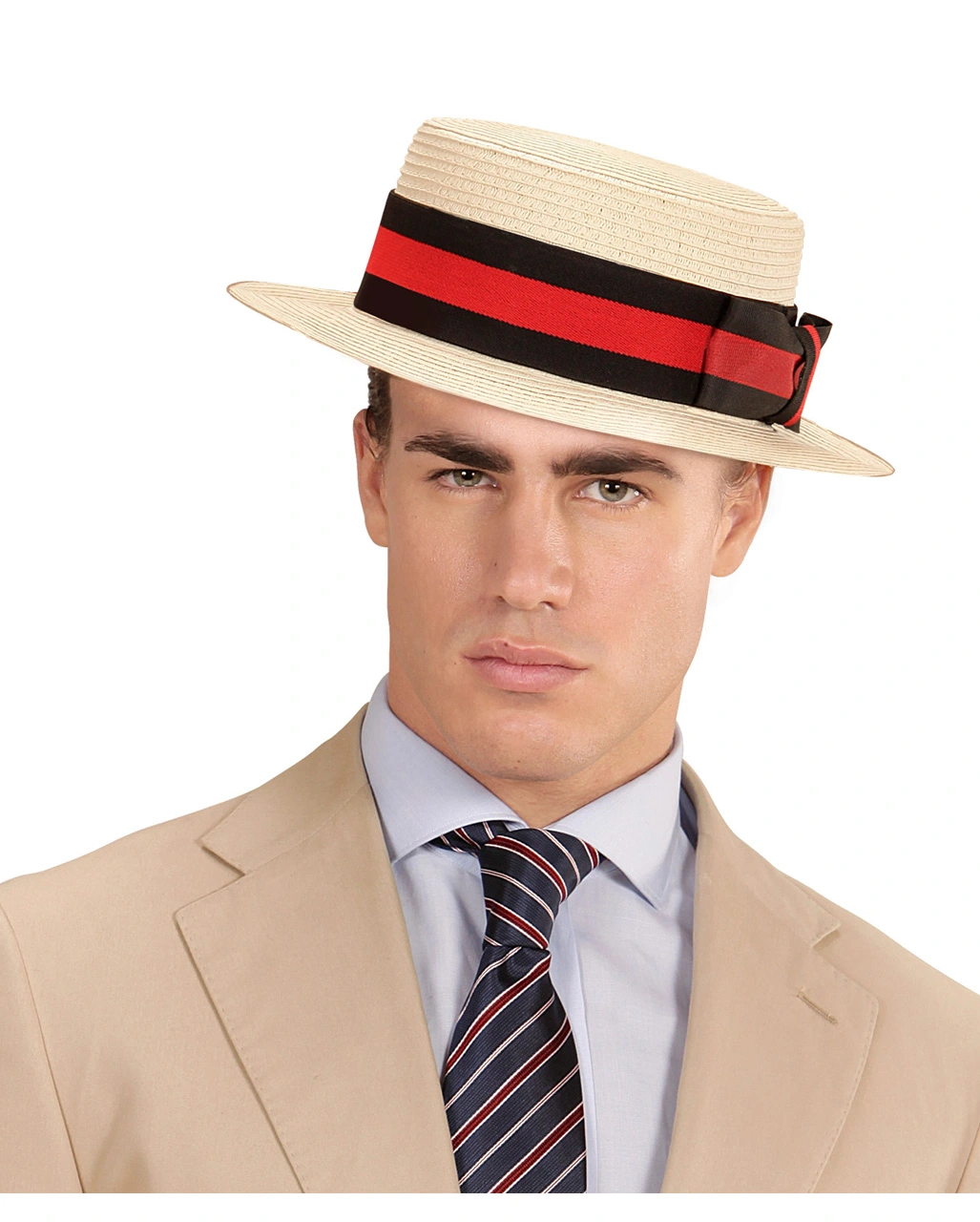 Strohhut Deluxe Mit Hutband 4 Strohhut Deluxe Mit Hutband – Bild 2