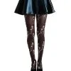 Strumpfhose Love Bones 2 Strumpfhose Love Bones -Outlet-Horror-Shop strumpfhose love bones skelett struempfe mit herzen halloween strumpfhose 28411