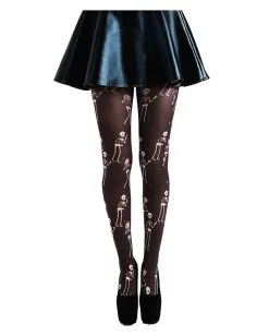 Strumpfhose Love Bones