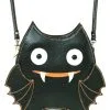 Süße Fledermaus Umhängetasche 2 Süße Fledermaus Umhängetasche -Outlet-Horror-Shop suesse fledermaus umhaengetasche cute bat shoulder bag halloween zubehoer gothic accessoire 54516