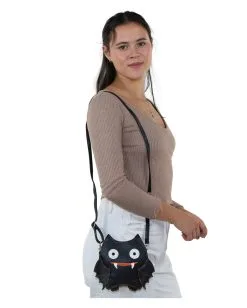Süße Fledermaus Umhängetasche -Outlet-Horror-Shop suesse fledermaus umhaengetasche cute bat shoulder bag halloween zubehoer gothic accessoire 54516 4