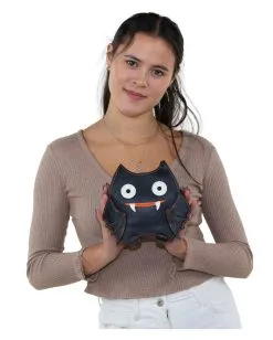 Süße Fledermaus Umhängetasche -Outlet-Horror-Shop suesse fledermaus umhaengetasche cute bat shoulder bag halloween zubehoer gothic accessoire 54516 6