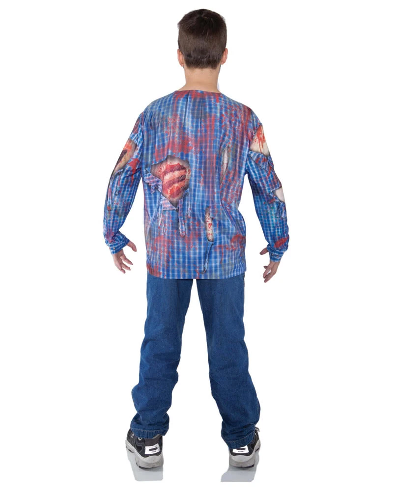 Zombie Shirt Mit Realistic Print 4 Zombie Shirt Mit Realistic Print – Bild 2