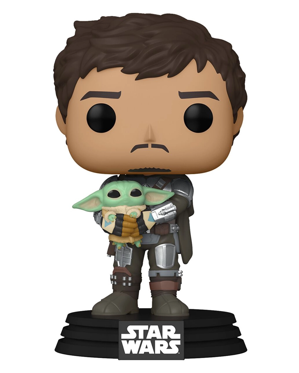 The Mandalorian Mit Grogu Funko POP! Figur 3 The Mandalorian Mit Grogu Funko POP! Figur